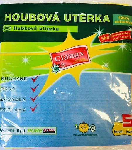 Houbová utěrka 5ks Bety | Úklidové a ochranné pomůcky - Drátěnky, houby a houbičky Houbová utěrka 5ks Bety | Úklidové a ochranné pomůcky - Drátěnky, houby a houbičky
